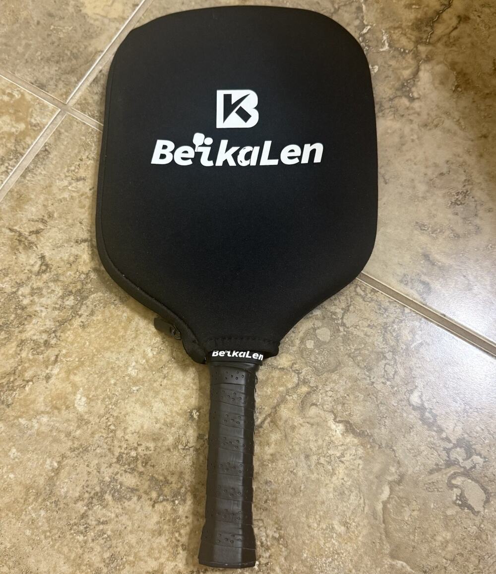 BKL BeikaLen SY023 Carbon Fiber Pickleball Paddle T700 20mm & Cover Black USAPA